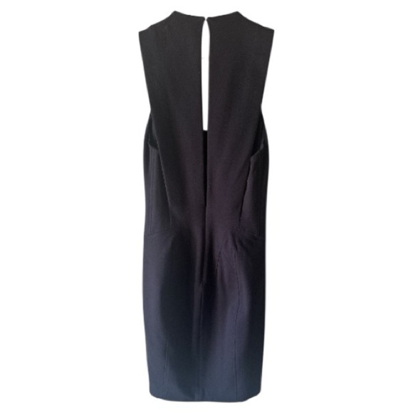Alexander Wang Dress Black Size 0 Sheath Structured Cocktail Classic Bodycon - Picture 3 of 5